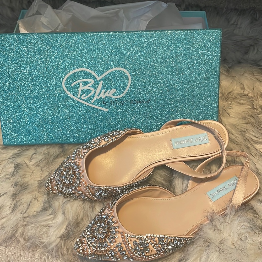 Betsey Johnson Molly Pointed Toe Slingback Flat